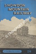 Book cover of The Snowdon Mountain Railway  by MORRIS, O.J. 